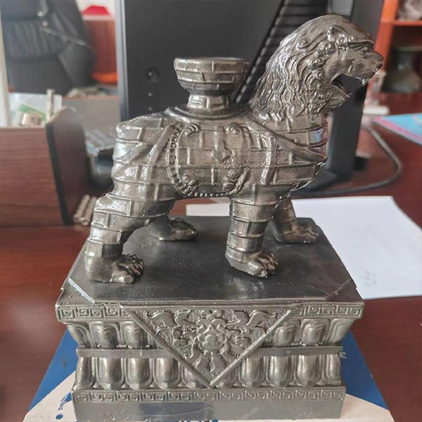 Cast Iron Lion Metal Processing